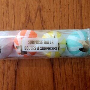 NWT SET 4 Meri Meri PARTY Surprise Balls Boules - HORSE/UNICORN THEMED